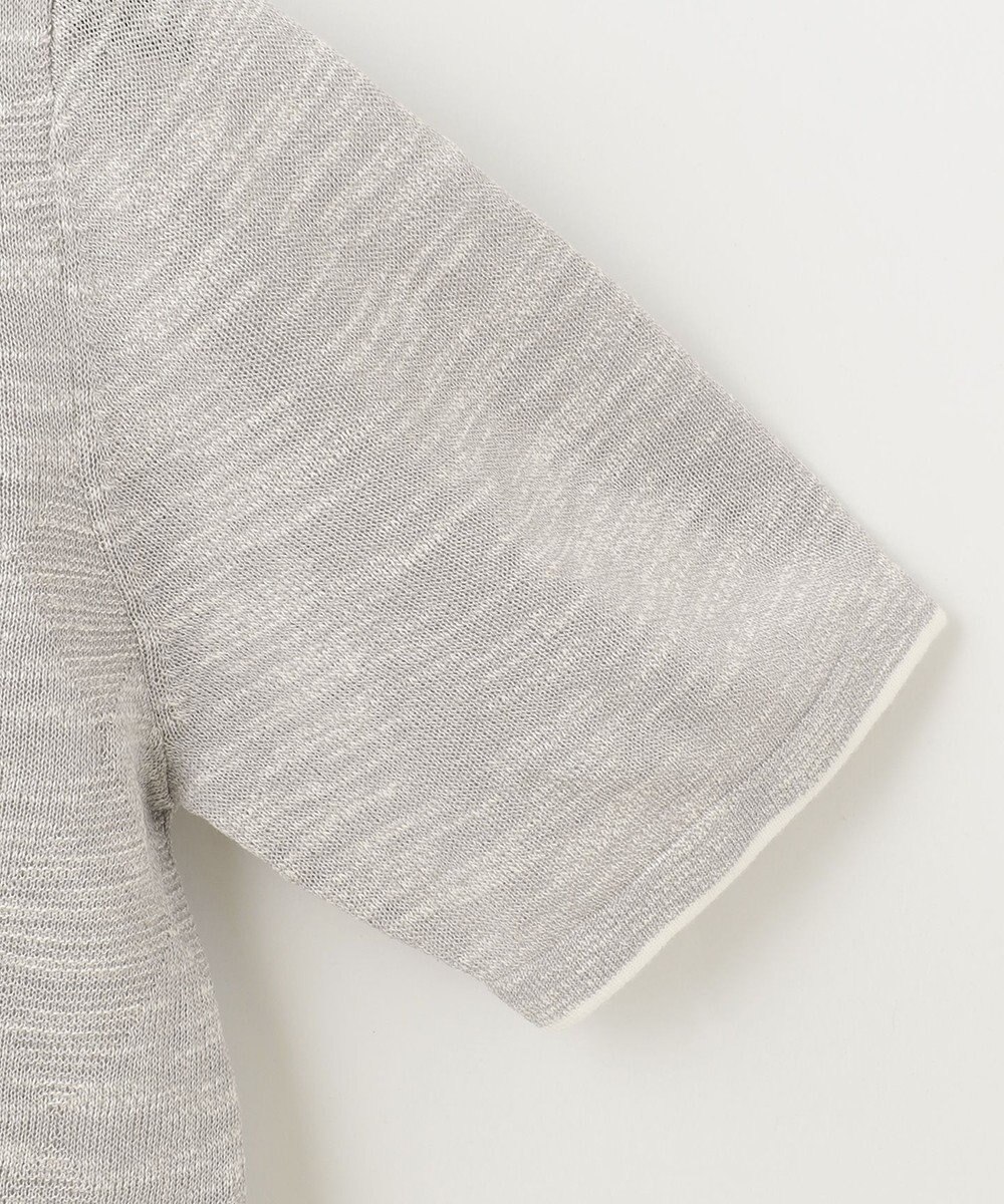 JOSEPH ABBOUD 【サスティナブル】スラブギマ ポロシャツ 