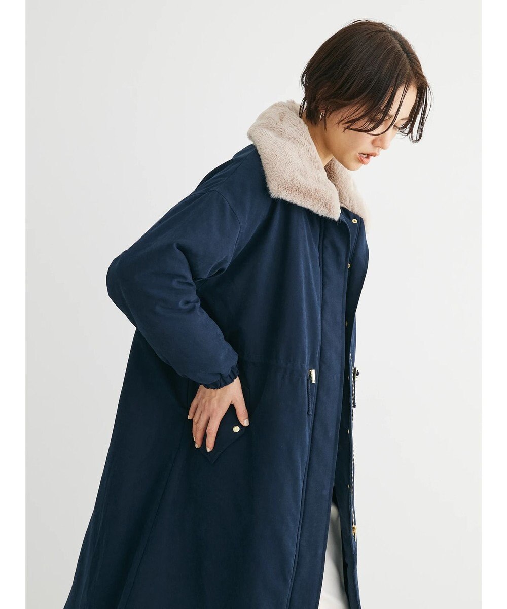 Green Parks ・ＥＬＥＮＣＡＲＥ　ＤＵＥ　中綿モッズロングコート 