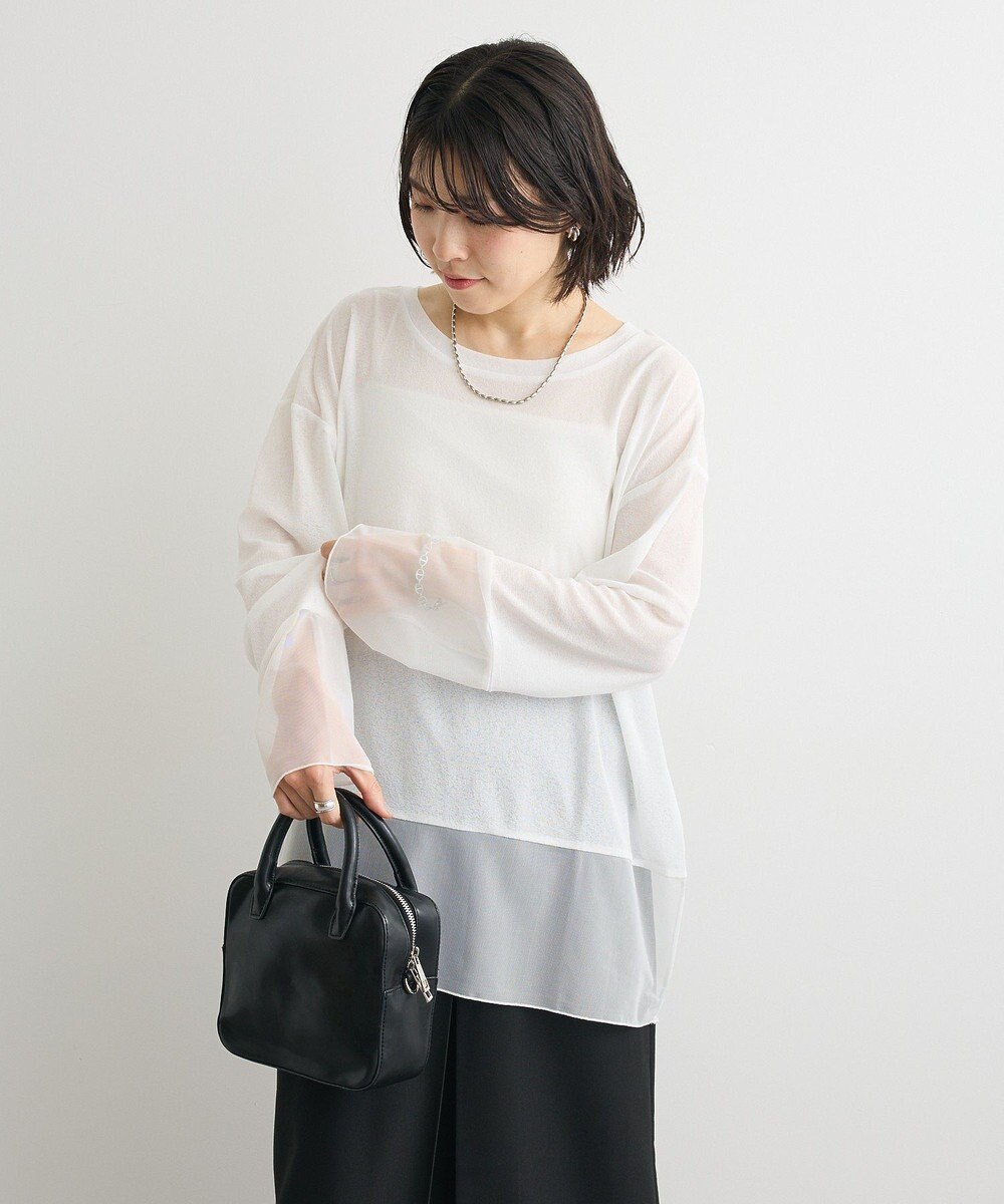 Green Parks シアーチュールドッキングプルオーバー 