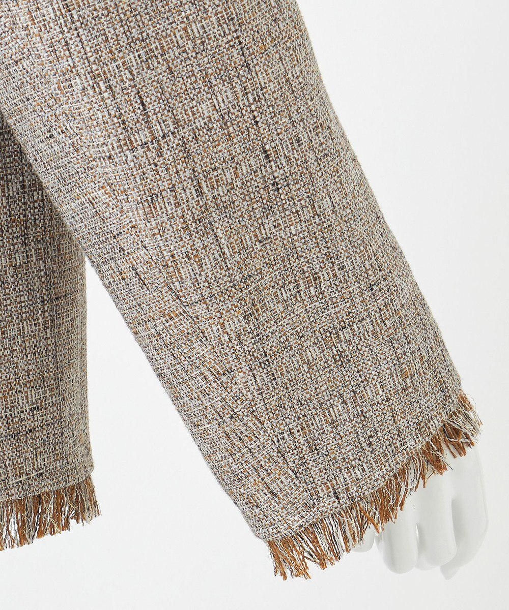 23区 【エステータ】リネンミックスツイード ジャケット 