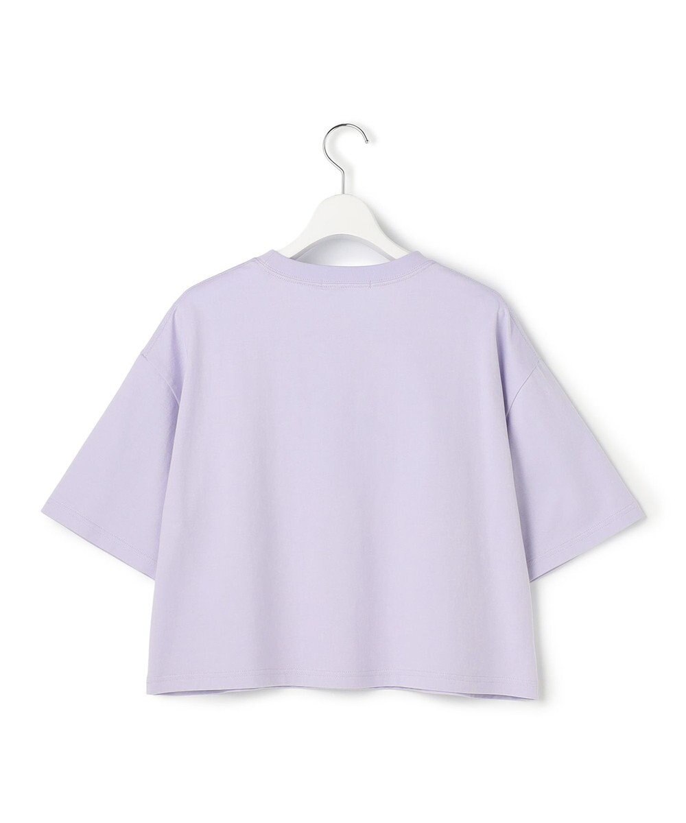 23区 【SLOW/一部店舗限定】ヴィンテージライクジャージー クロップド ロゴ Tシャツ 