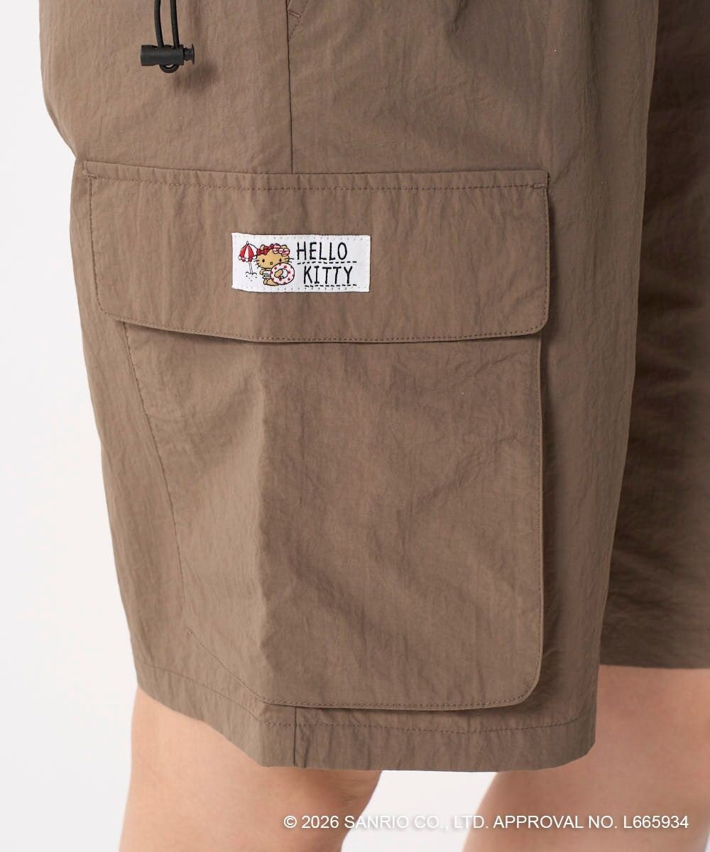 OP／FILA 【Ocean Pacific×ハローキティ】水陸両用ハーフパンツ 