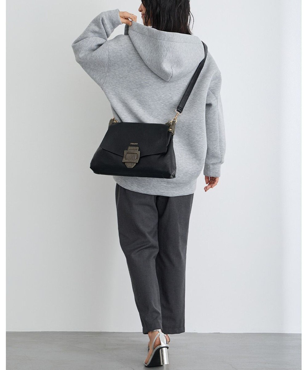 MioFIRANO バックル付きフラップトートバッグ 2WAY　FIRANO フィラノ 