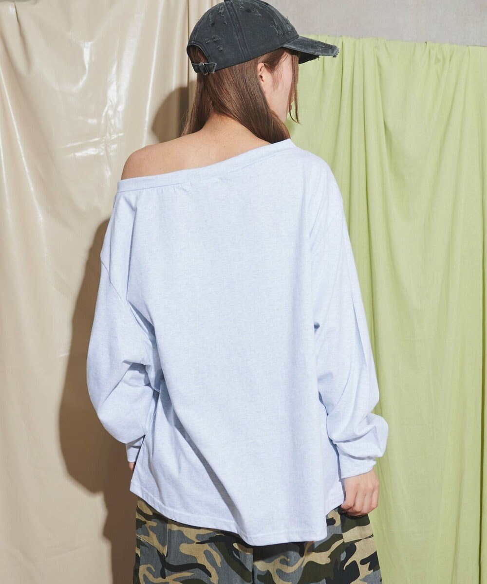 WEGO ドローストリングロゴオフショル 