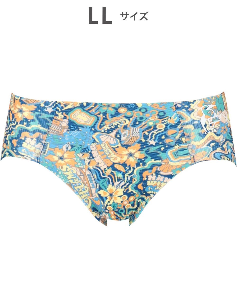 CW-X 【WOMEN】 CW-X 【CHUMS (チャムス)コラボ】 スポーツショーツ すそがズレあがりにくい 吸汗速乾(本体) ストレッチ性(本体) はきこみ丈あさめ レディース LNY200 /ワコール 