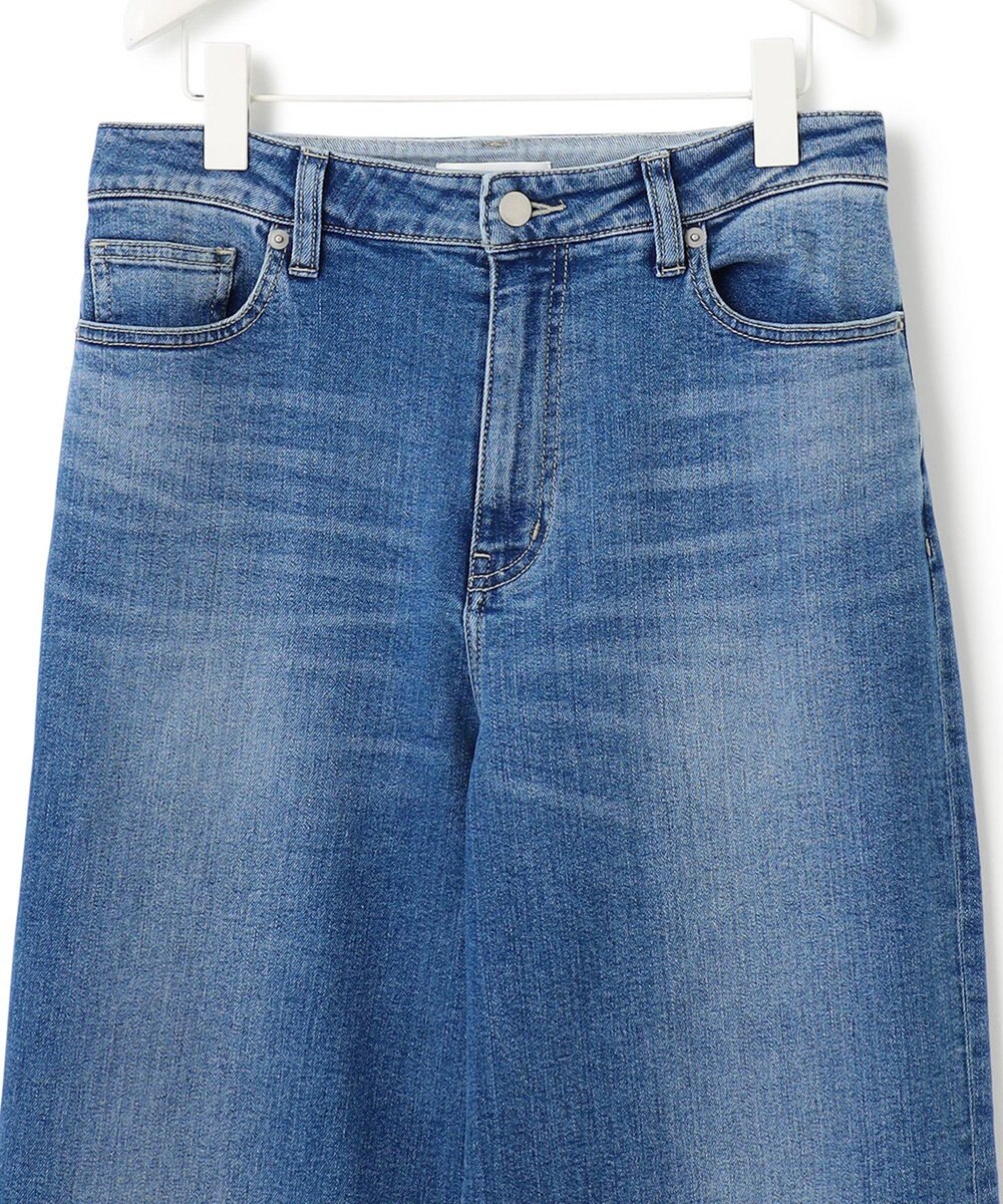 ICB 【ICB×tamachan_style コラボ】スタイルアップ ワイドデニム 