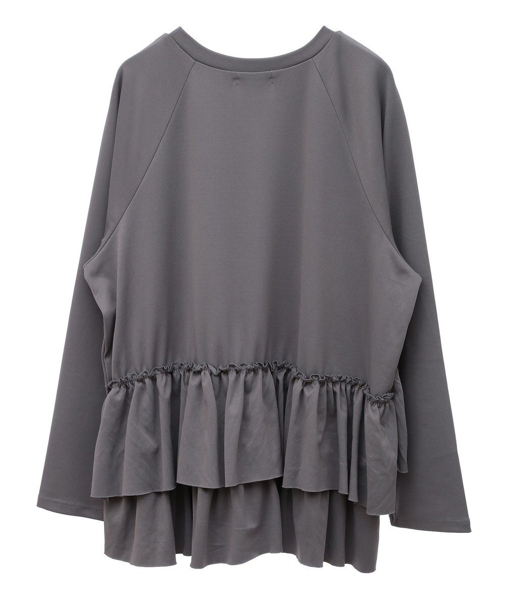 earth music&ecology フリルヘムプルオーバー 