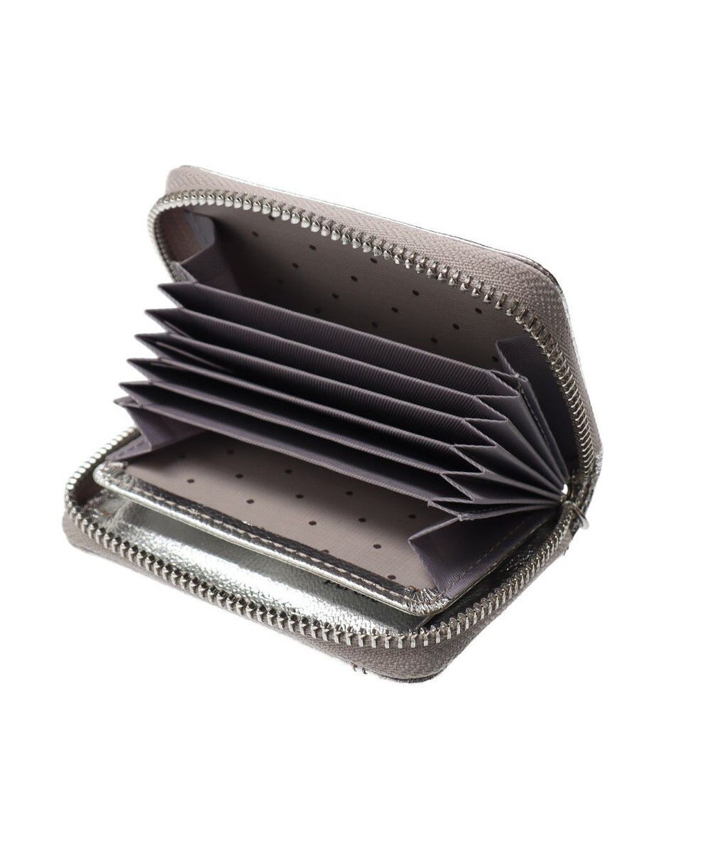 UNBILLION ペルケ perche / ドット刺繍ジャバラチャームウォレットショルダー 