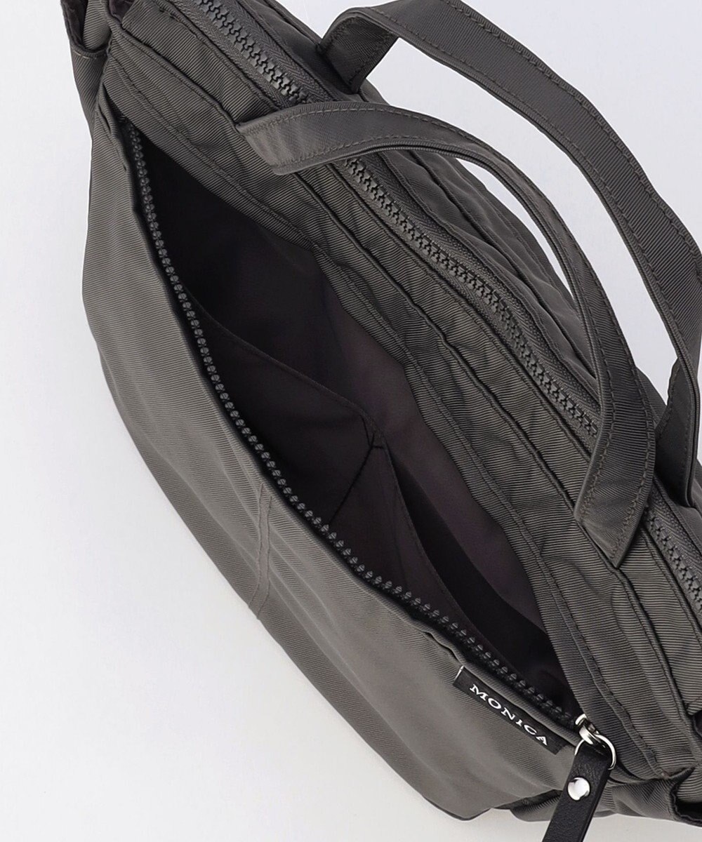 LA BAGAGERIE 【MONICA】サイドジップ2WAYトートバッグ 