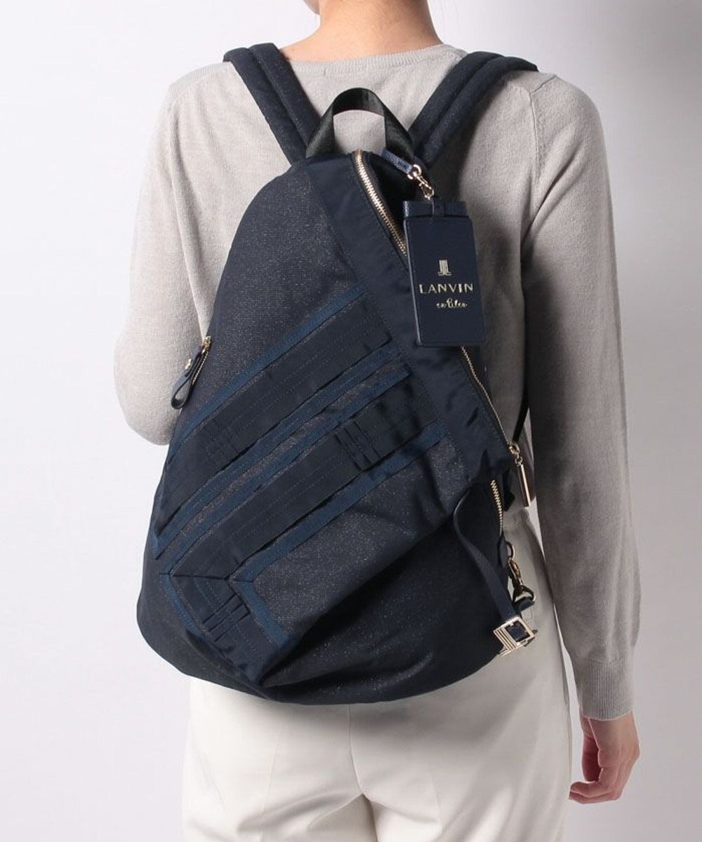 LANVIN en Bleu ミエル パスケース付リュック 