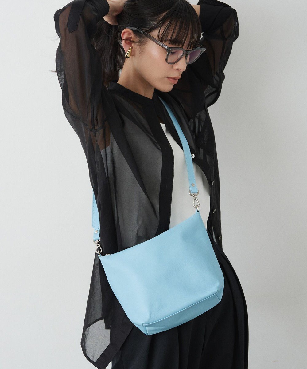 russet ソフトレザーシンプルショルダーバッグ(CE-1328-WEB) 