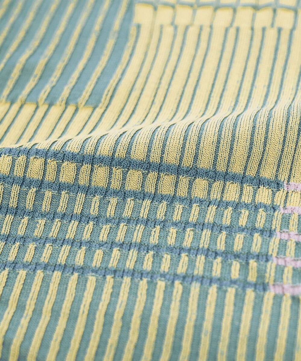 COQ CONCORD カラーブロックリブニット 