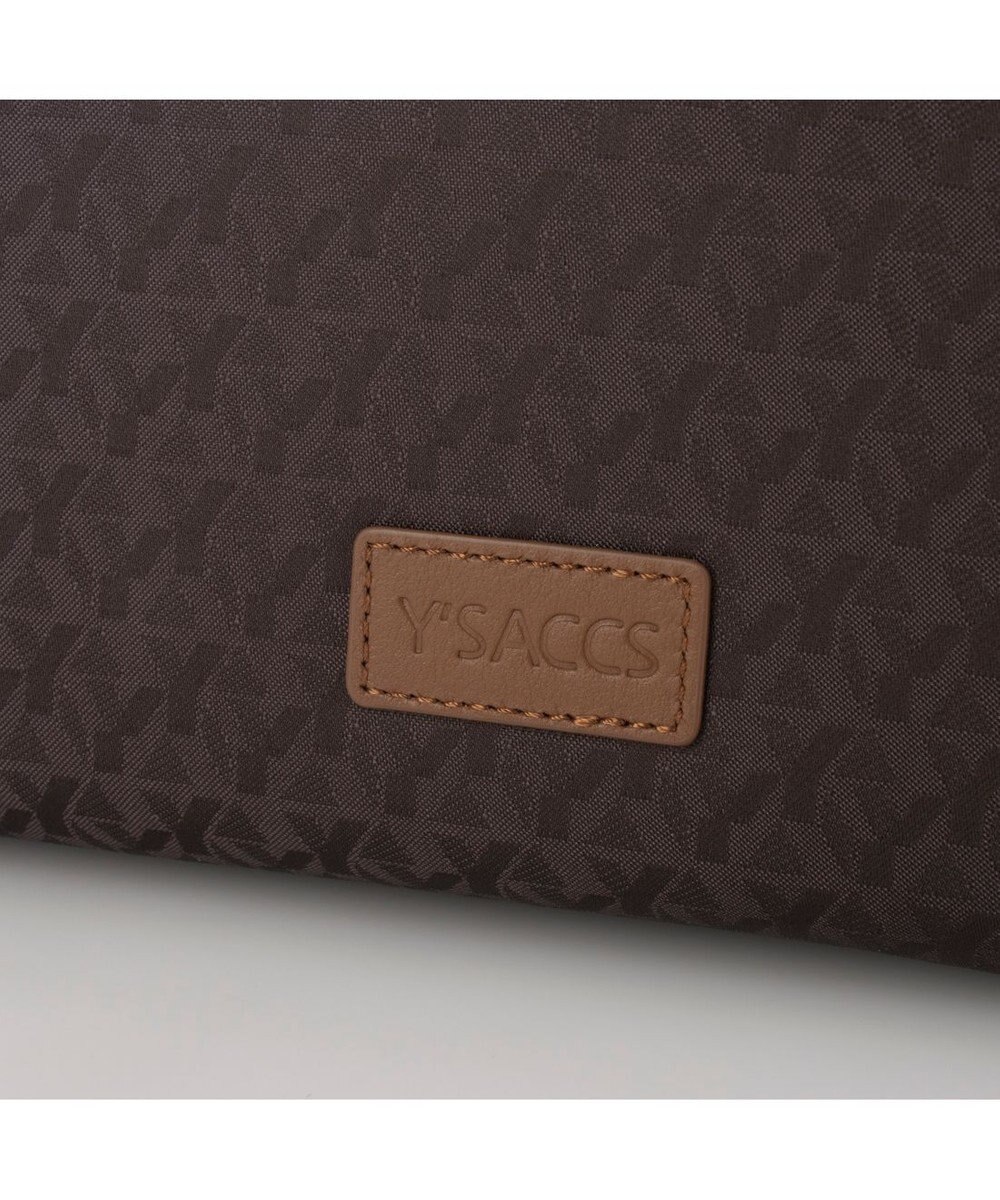 Y'SACCS モノグラムお財布ポシェット 