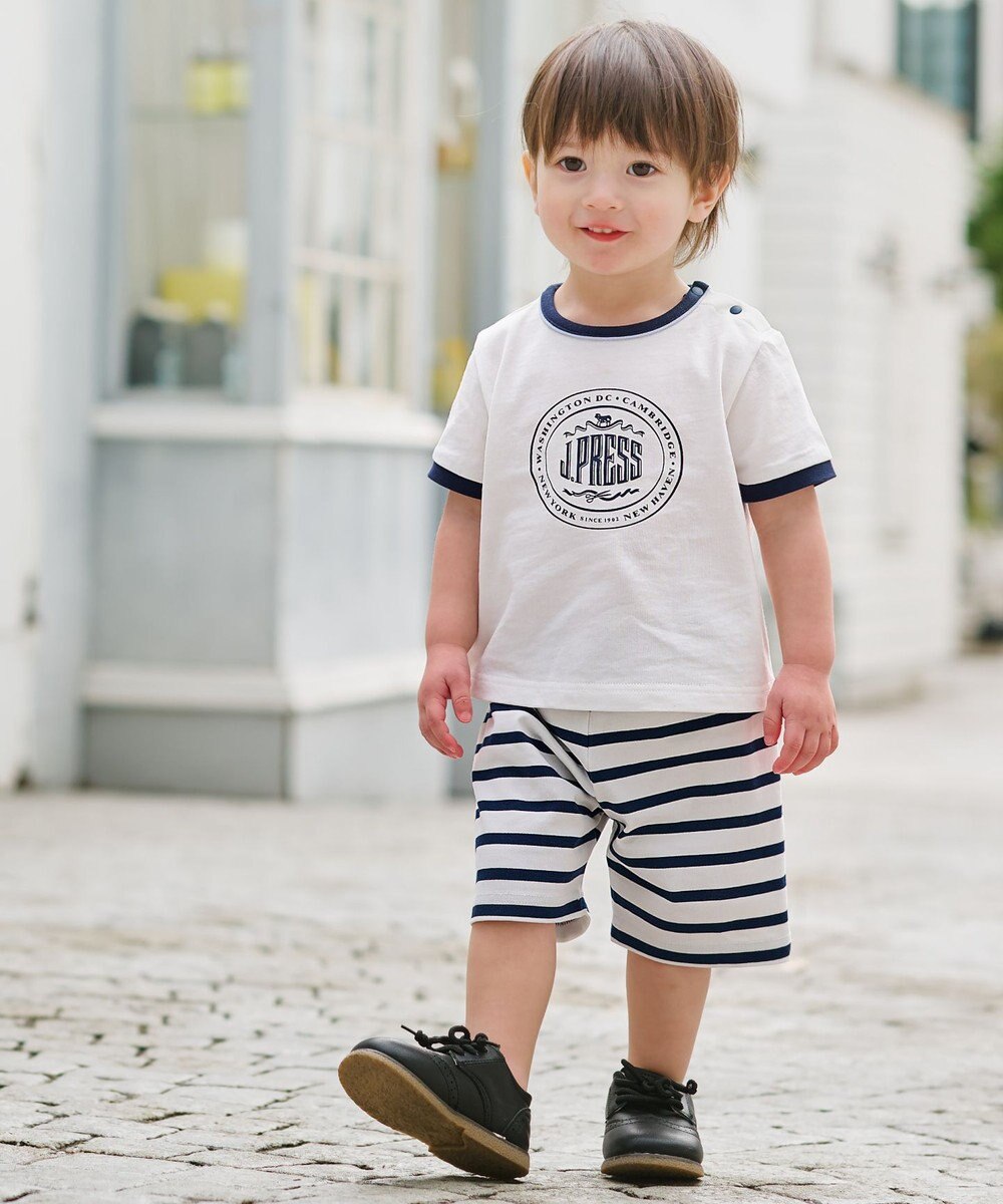 J.PRESS KIDS 【BOX付き】【80-90㎝】カーディガン&半袖Tシャツ&パンツ セット 