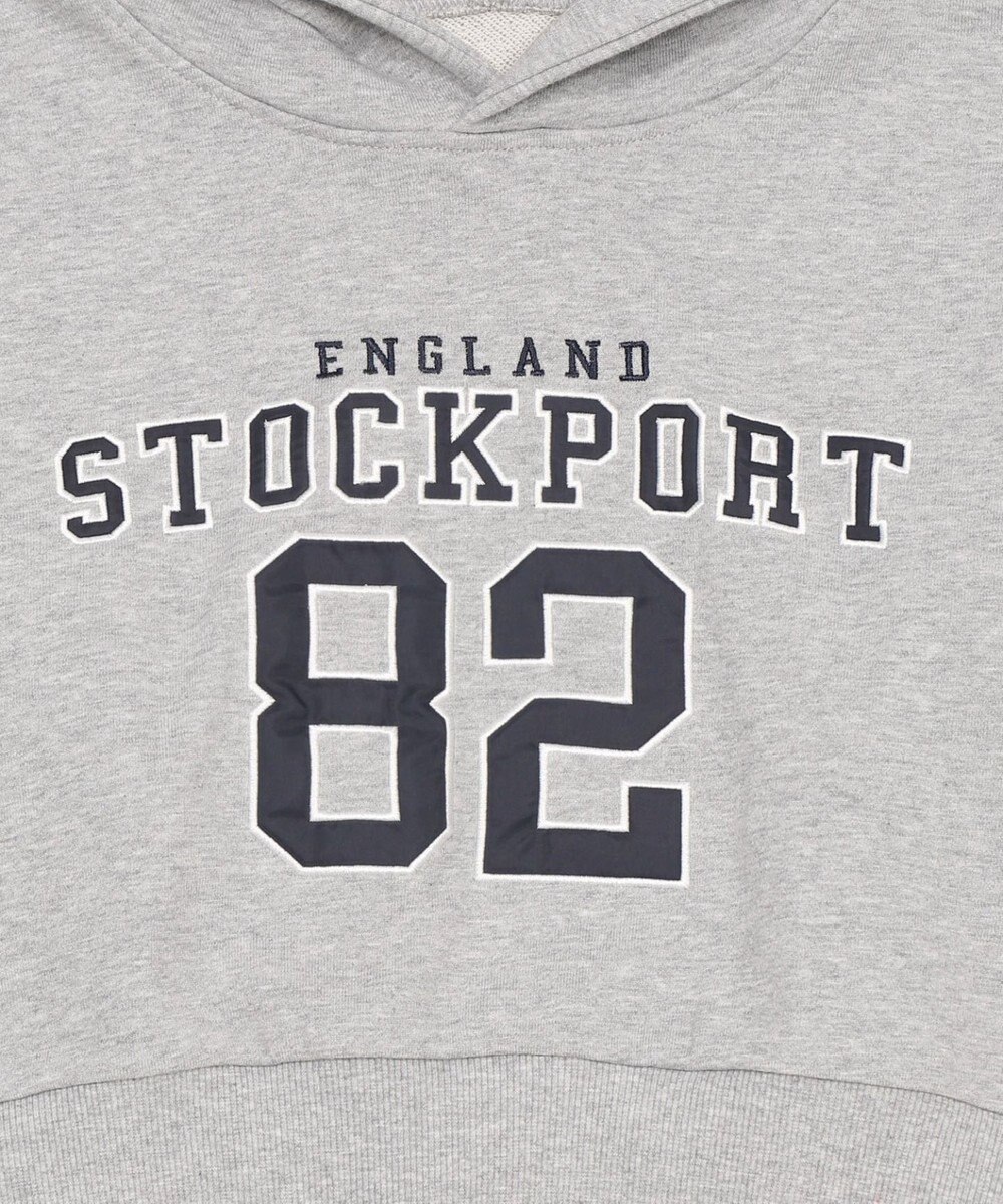 WEGO ロゴショートプルパーカー 