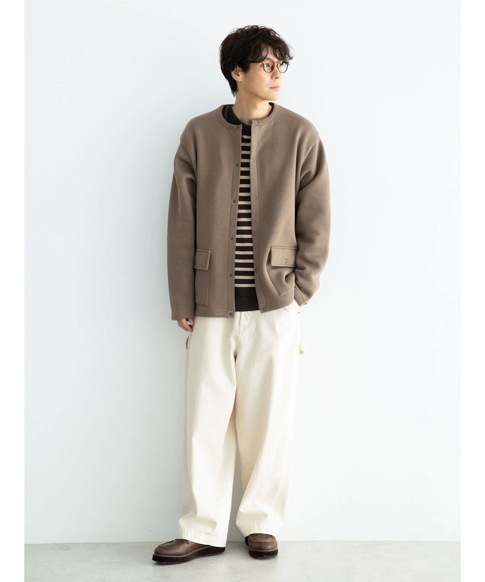 CRAFT STANDARD BOUTIQUE ニットフリースカーディガン 