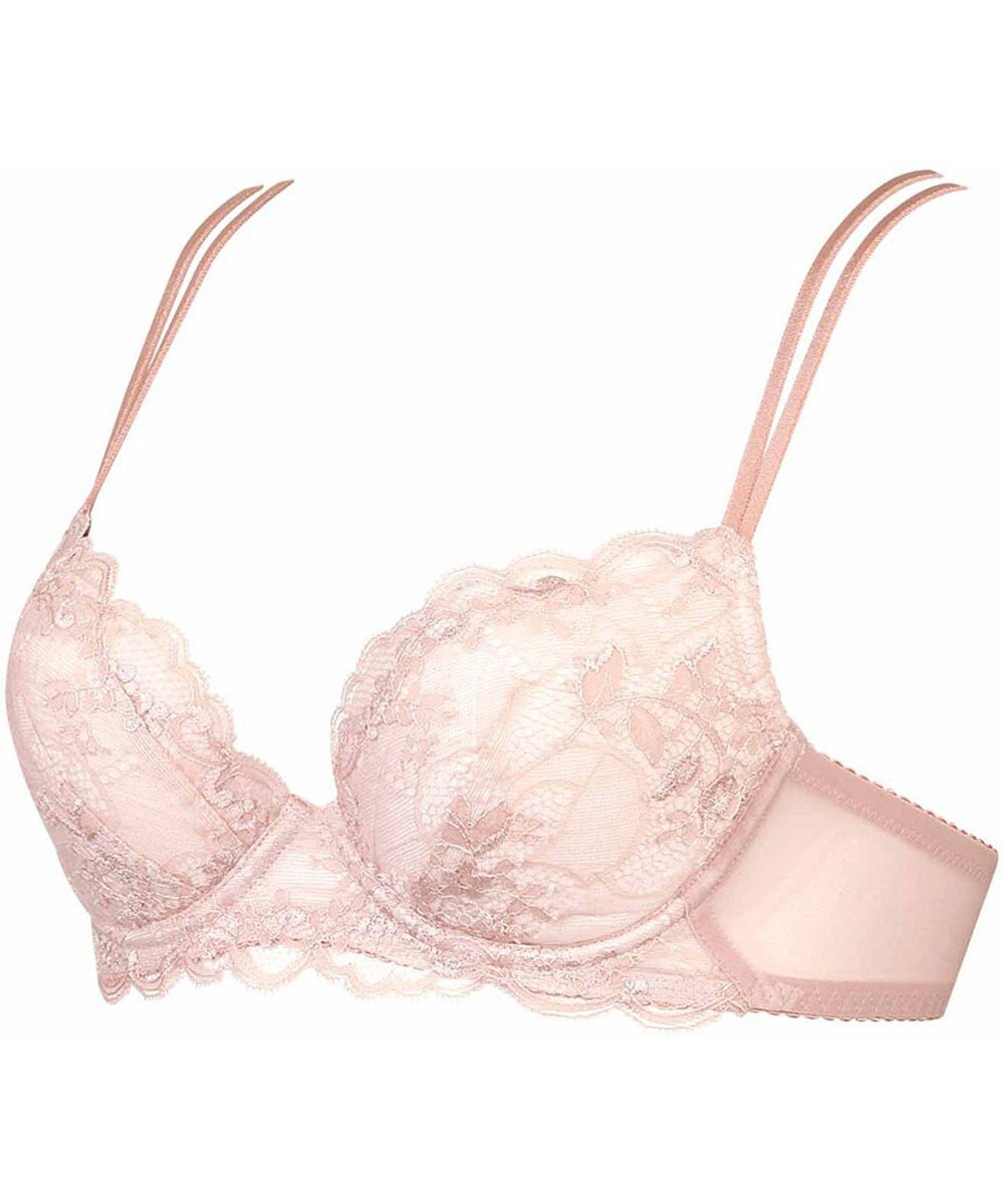 WACOAL ブラジャー ふっくらとした谷間をメイク 軽やかなつけごこち Gカップまで対応 大きいサイズ レディース BXC408 /ワコール 