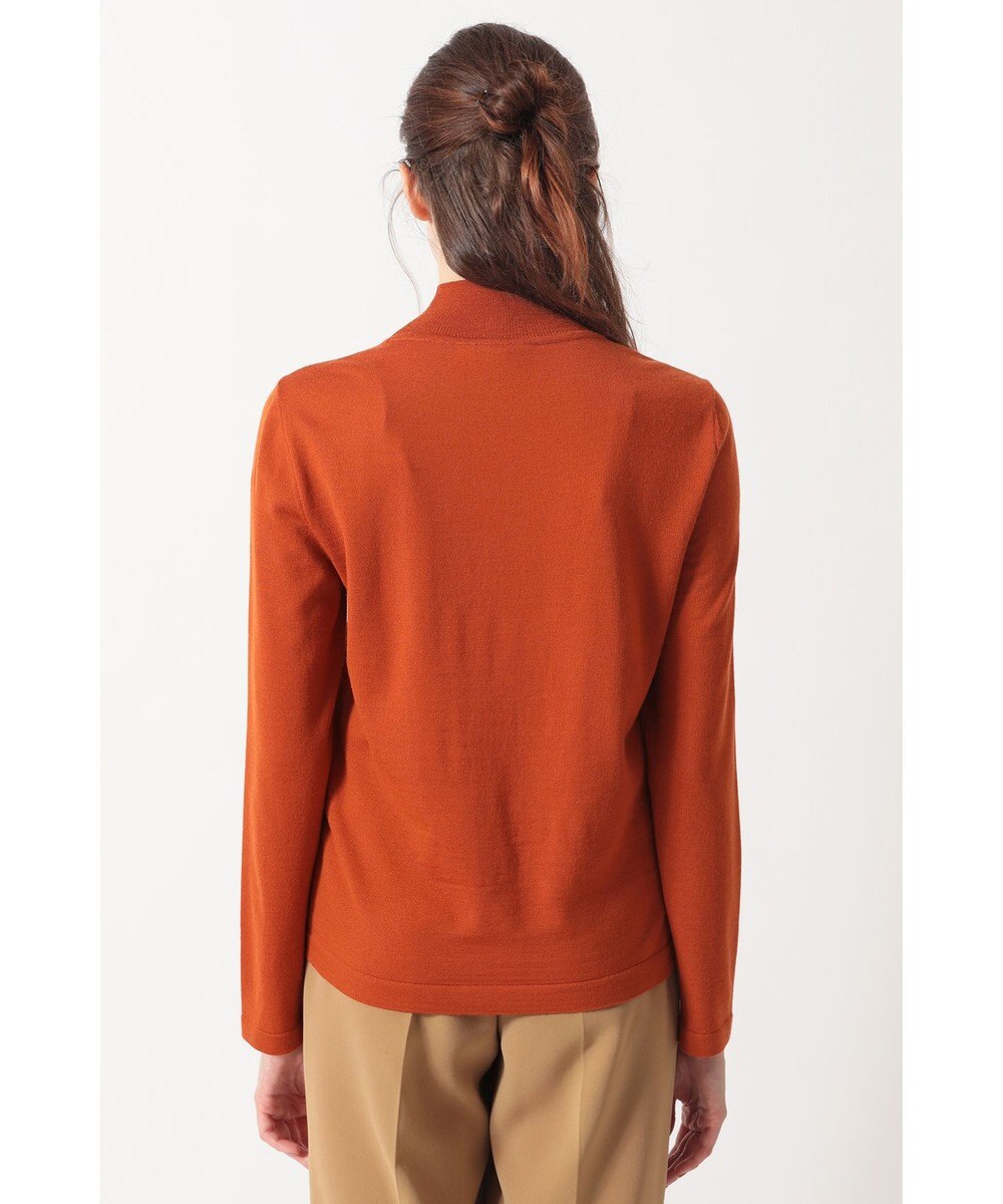 DAKS リバティプリント コンビハイネックプルオーバー 