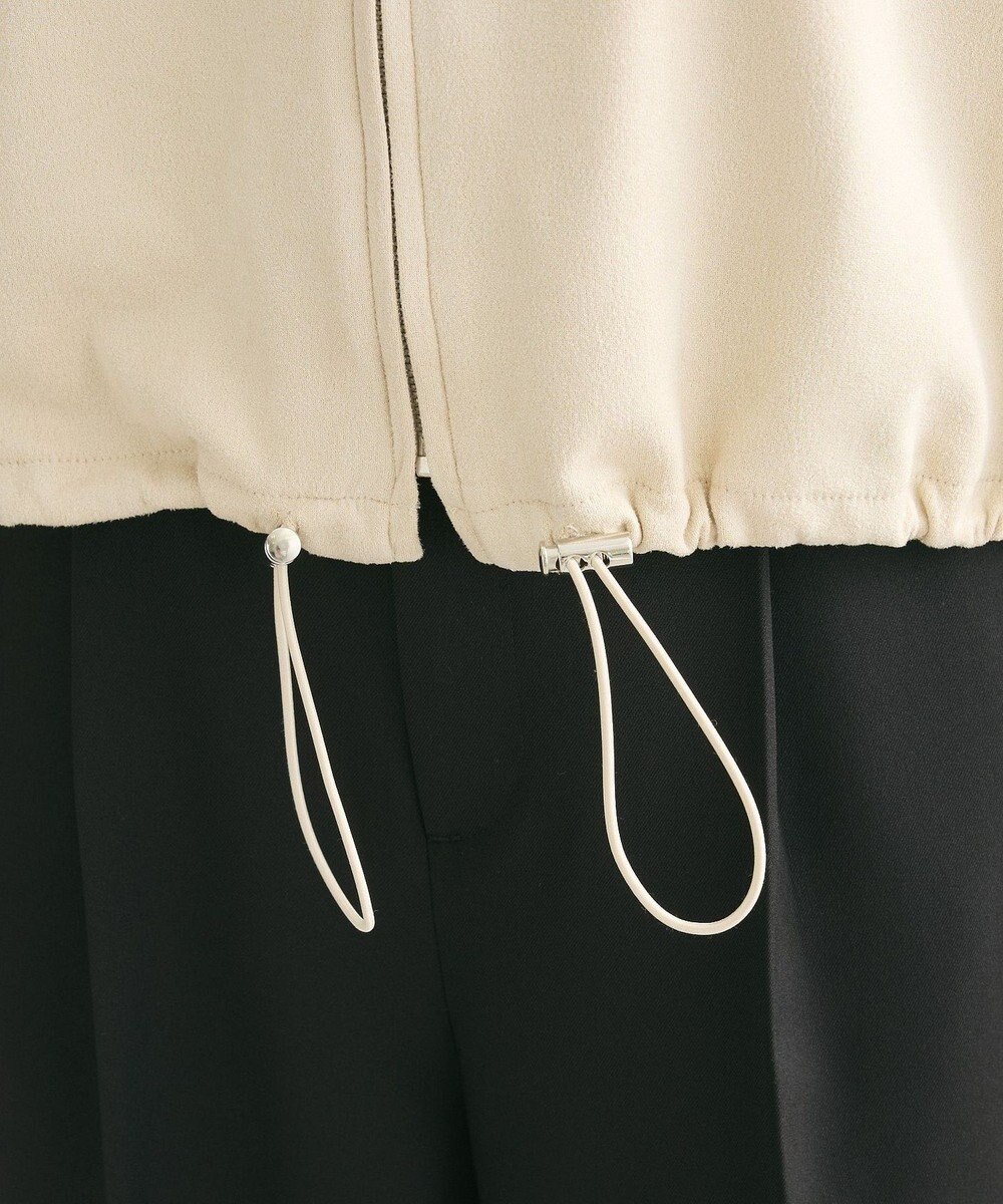 Green Parks スウェード調トラックジャケット 