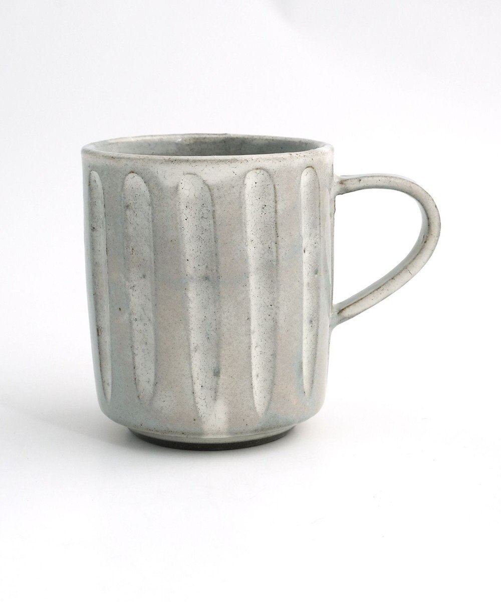 たち吉 【たち吉】粉引彫文マグ〈１個〉美濃焼 