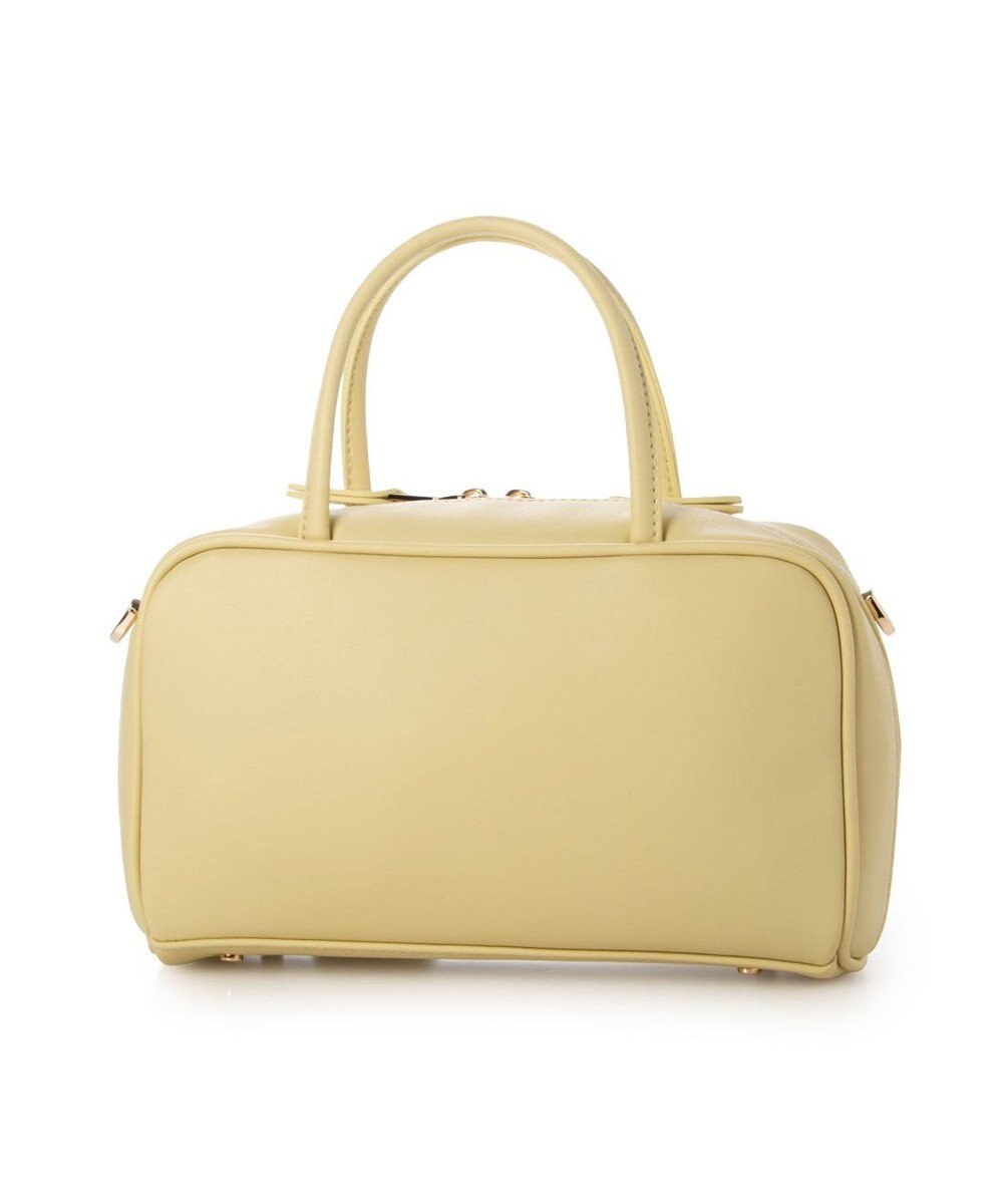 UNBILLION カシュカシュ cachecache / チャーム付横長ボストン 