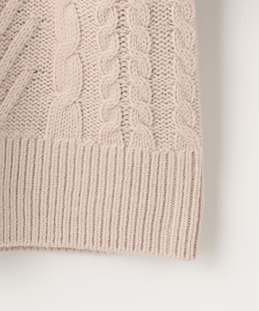 J.PRESS LADIES L 【洗える】EIGER CORD ALAN クルーネックカーディガン 