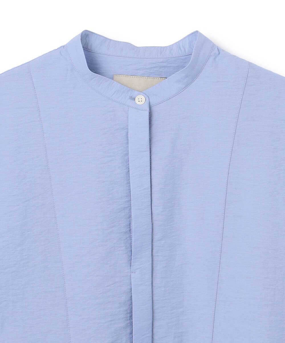 UNFILO L ワッシャーブロード ブザムロングシャツ 