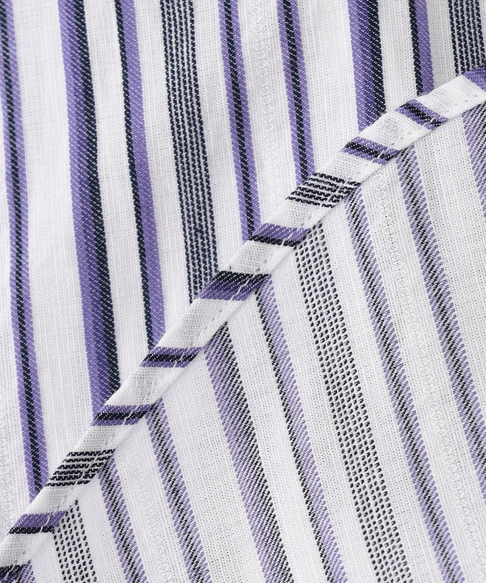 JOSEPH ABBOUD 【キングサイズ・サステイナブル】ソアロンストライプ シャツ 