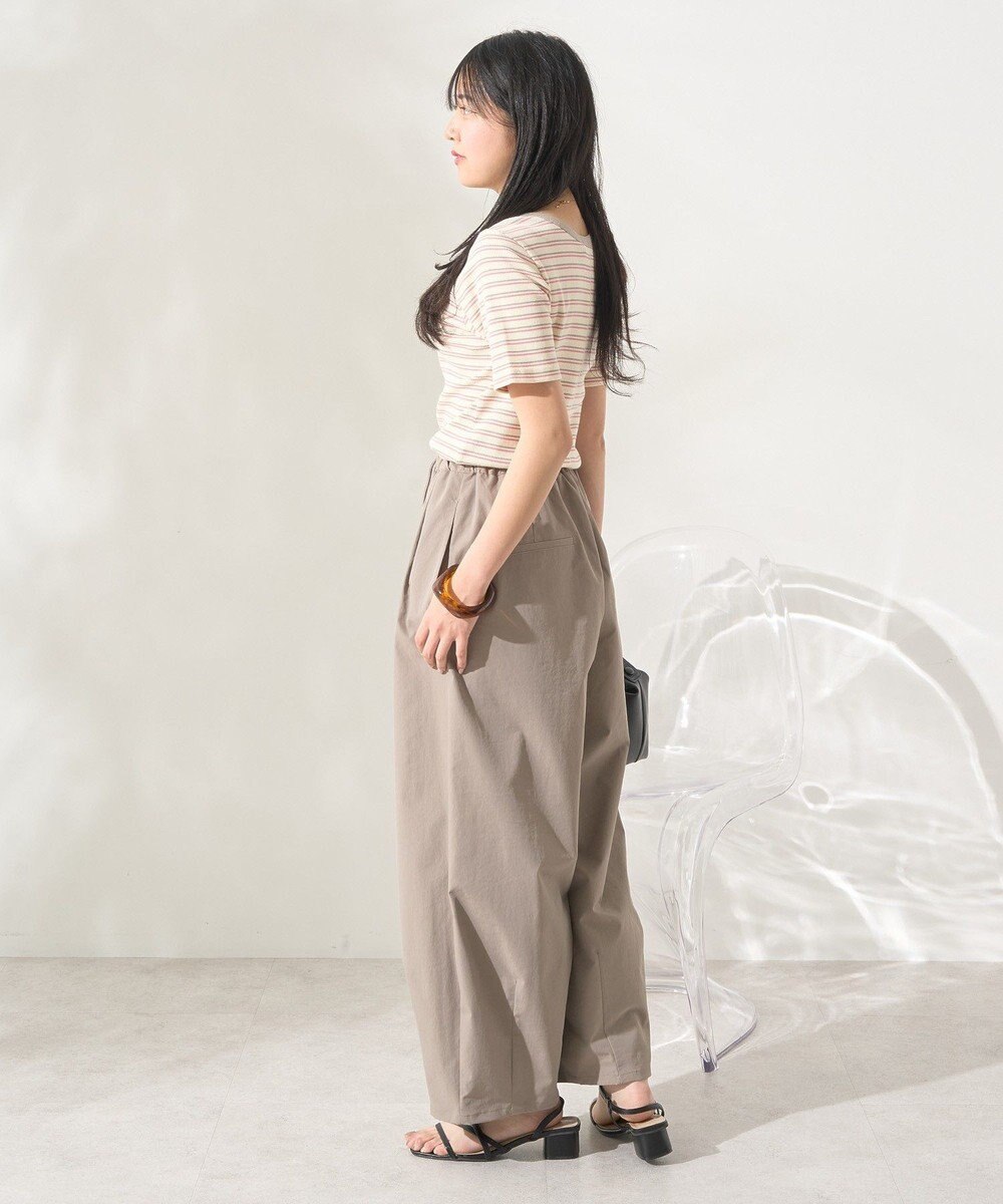 AMERICAN HOLIC リブ　５分袖トップス 