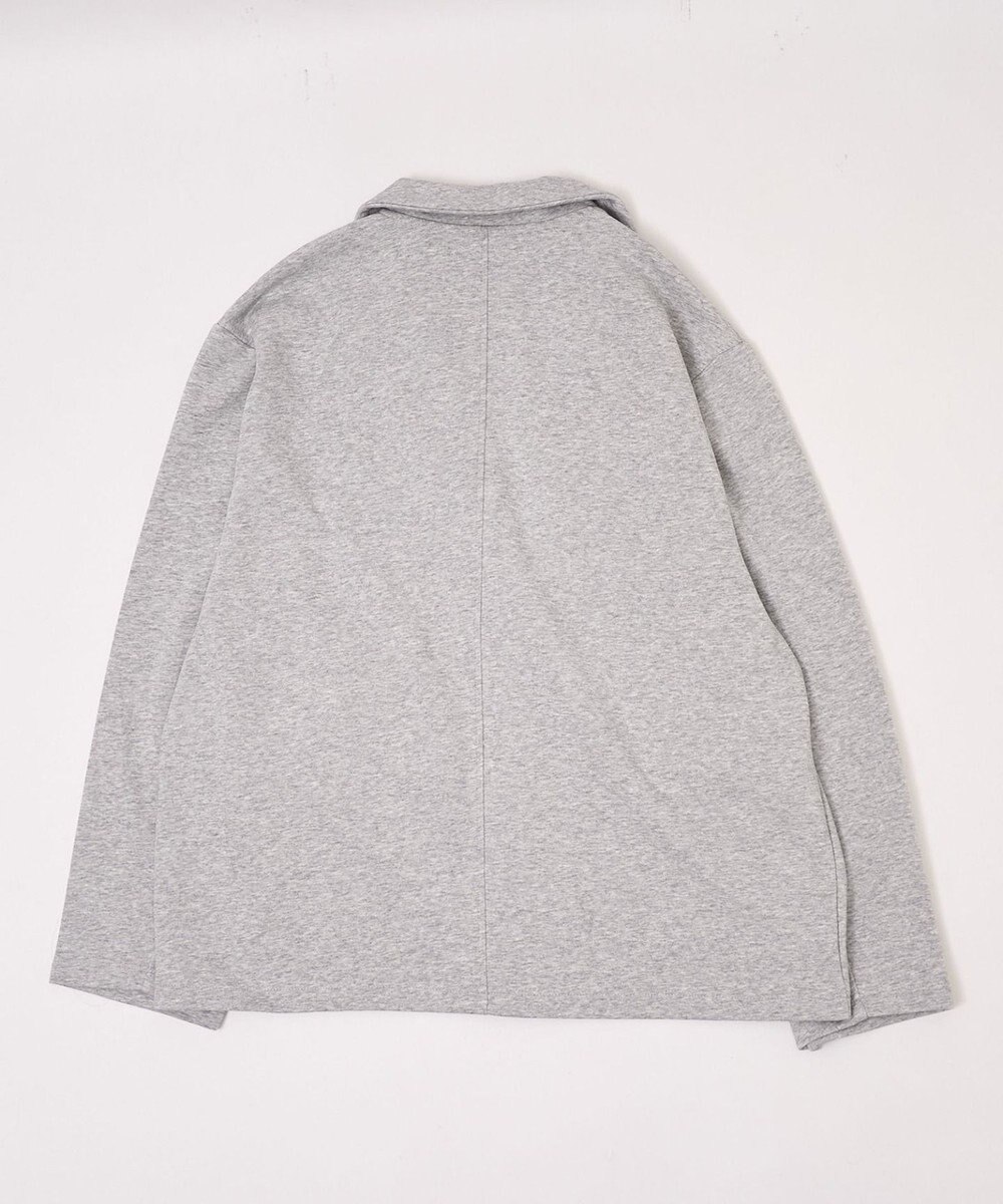 WEGO 【ユニセックス着用ITEM/MLサイズ展開】ボンディングスウェットテーラードジャケット 