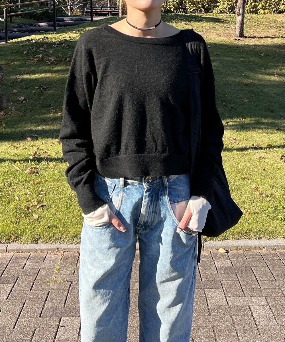 Green Parks ２ＷＡＹ　ショート丈ニットプルオーバー 