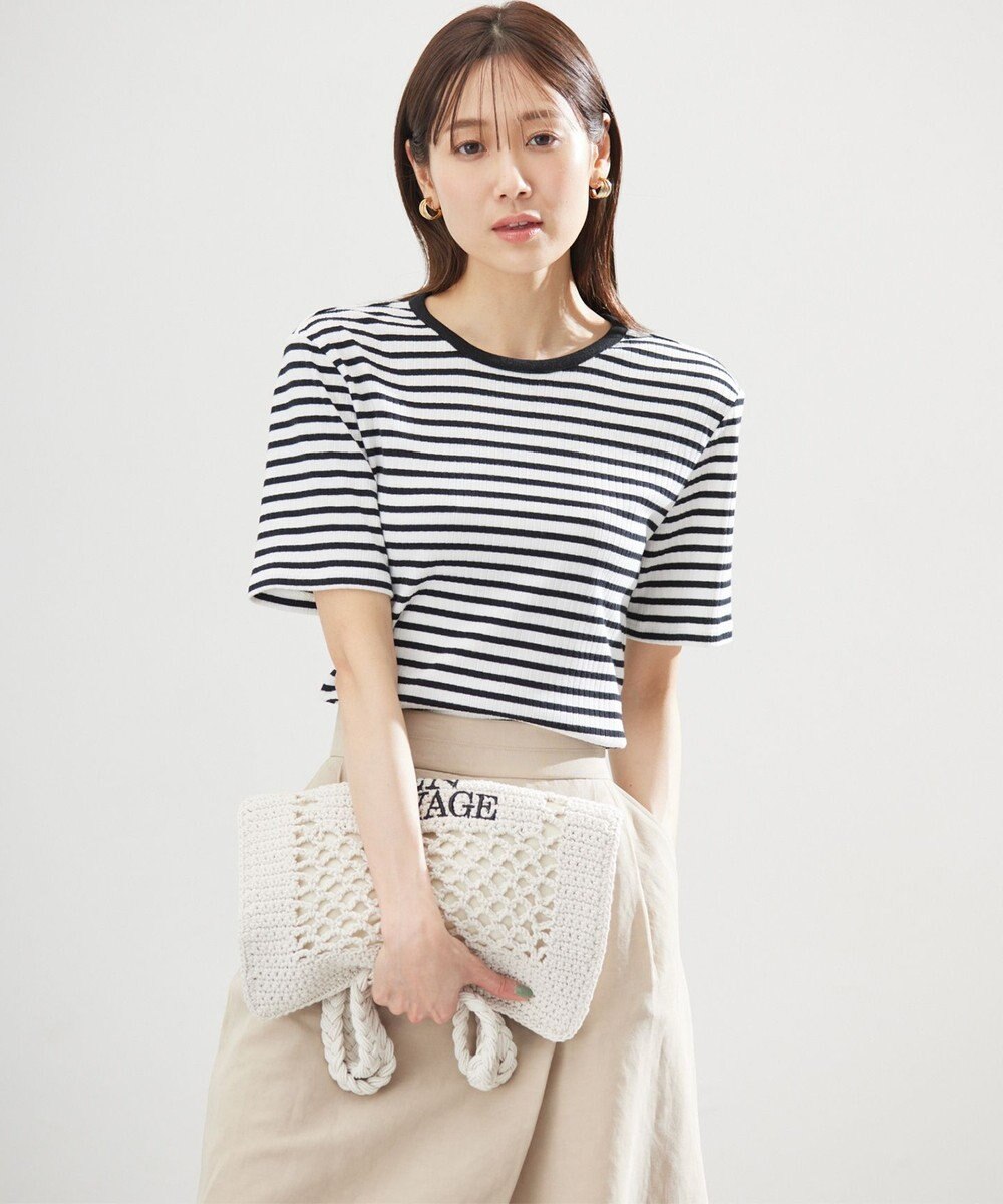 組曲 S ベーシックリブ Tシャツ 