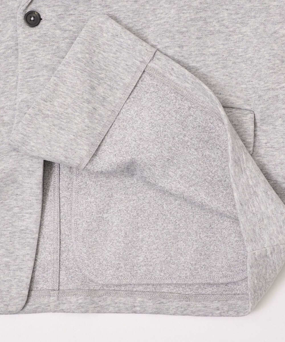 WEGO 【ユニセックス着用ITEM/MLサイズ展開】ボンディングスウェットテーラードジャケット 