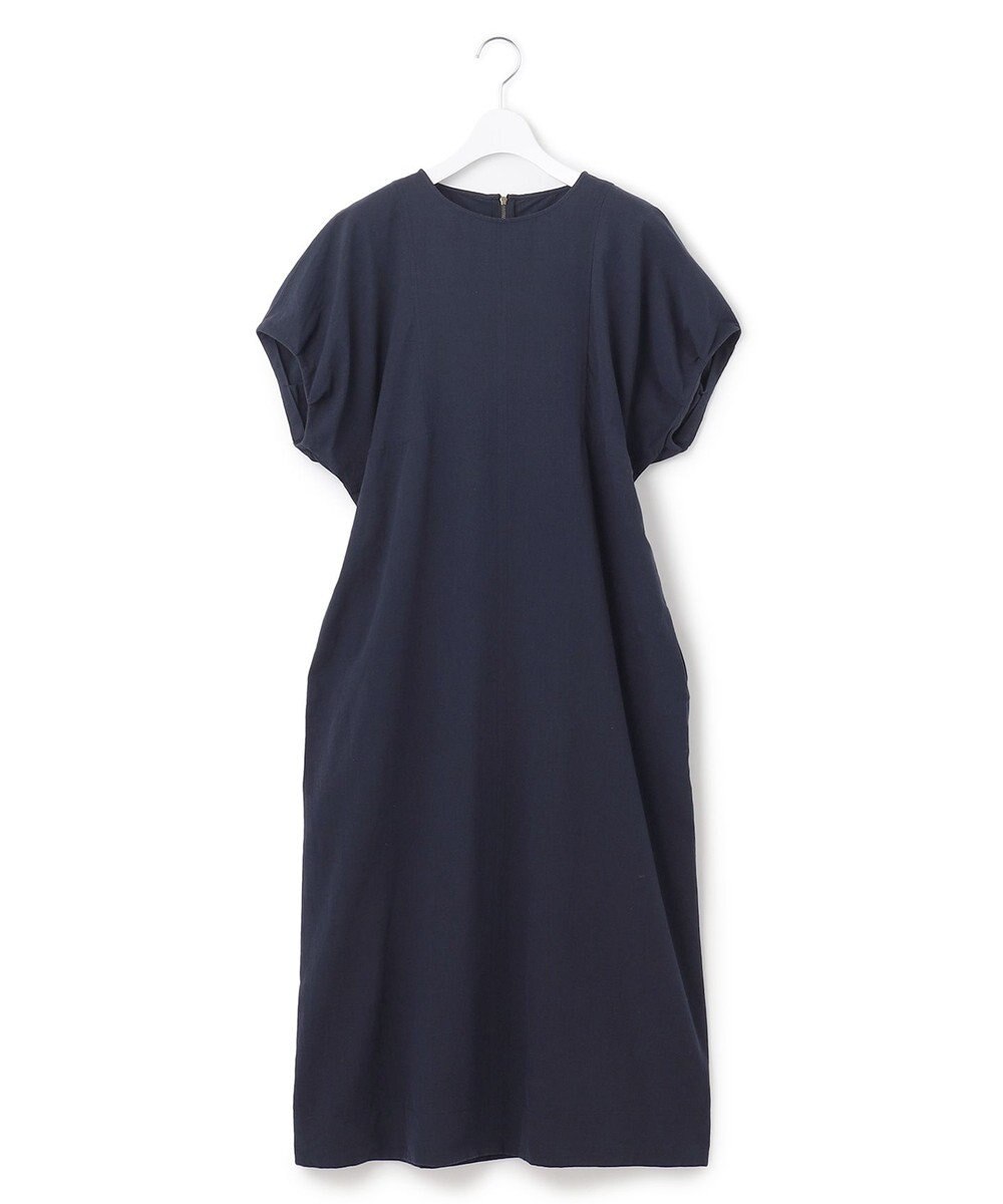 J.PRESS YORK STREET 【WOMEN】ワンウォッシュ リネンコットン ワンピース 