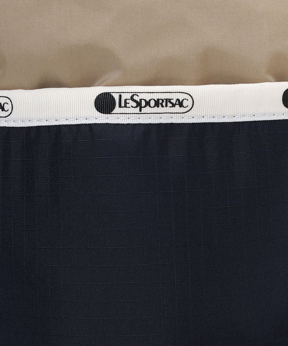 LeSportsac SM DRAWSTRING BUCKET/ディープシーベージュ/マンダリンコード 