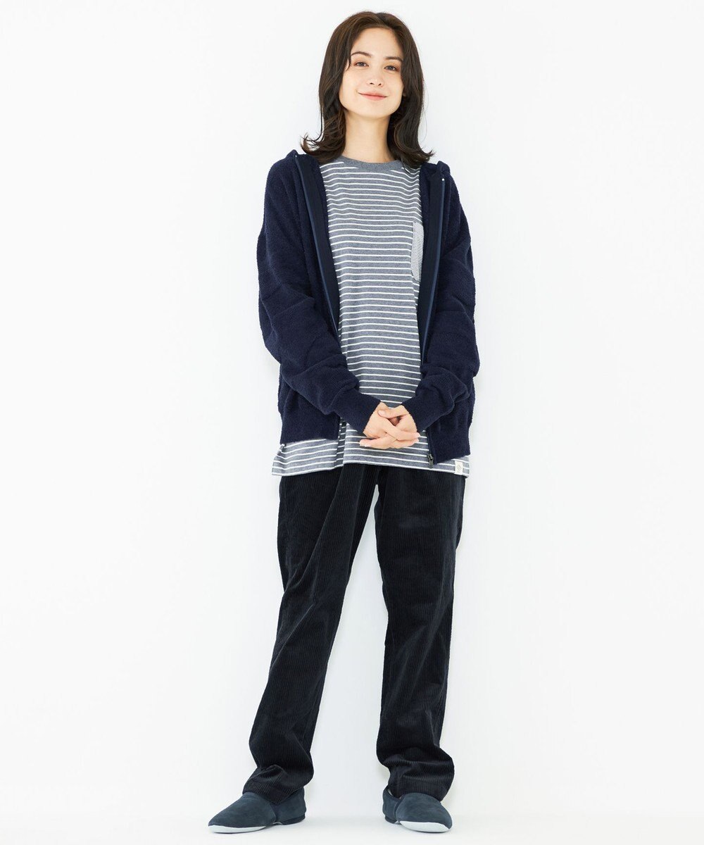 JOSEPH ABBOUD MOUNTAIN 【SPACE／UNISEX】ベアフリースカモフラージュ パーカー 