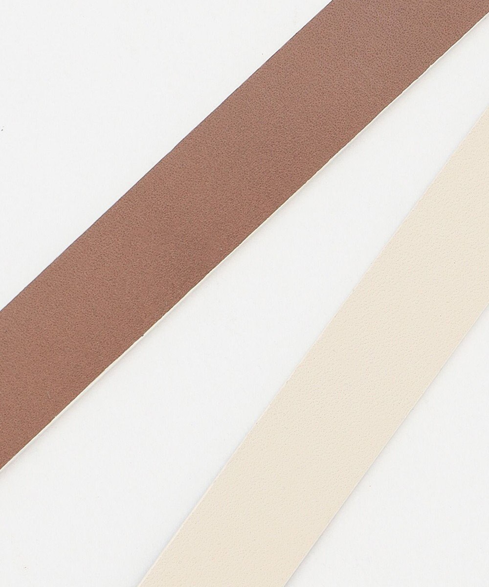 23区 スクエアバックル ベルト 