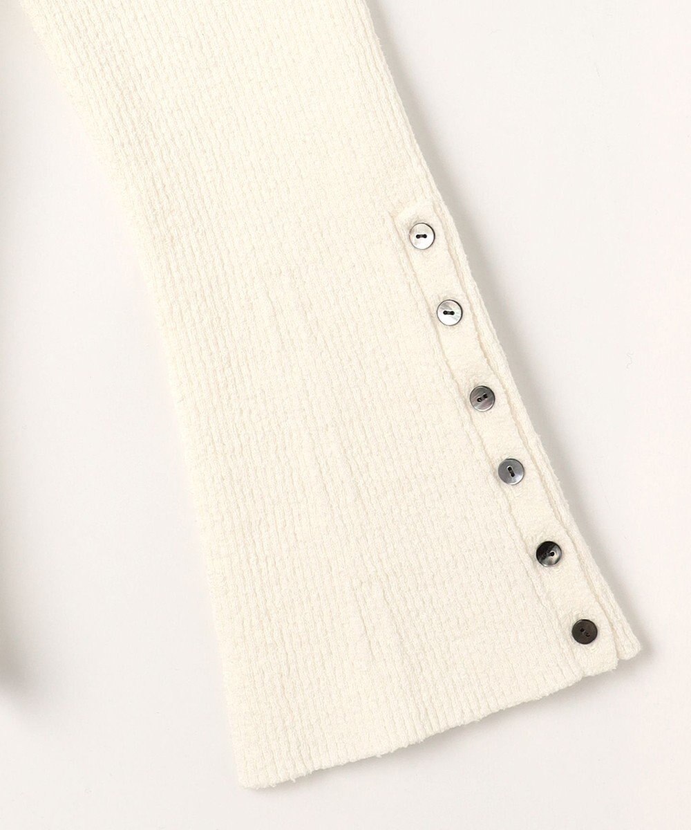 組曲 L 【WEB限定】ミニブークレー襟付きニットポロ 