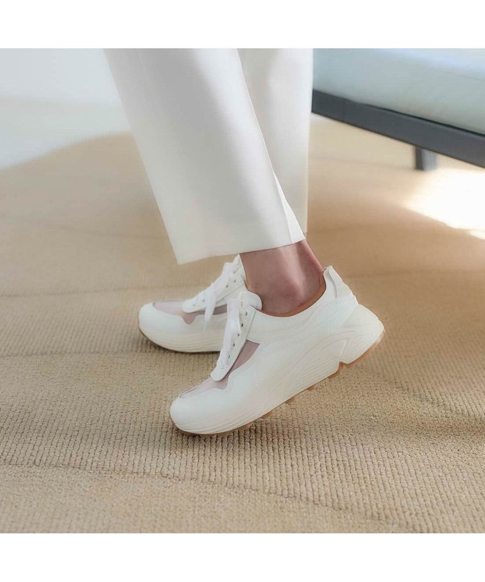 MODE ET JACOMO <carino>シースルー厚底スニーカー 