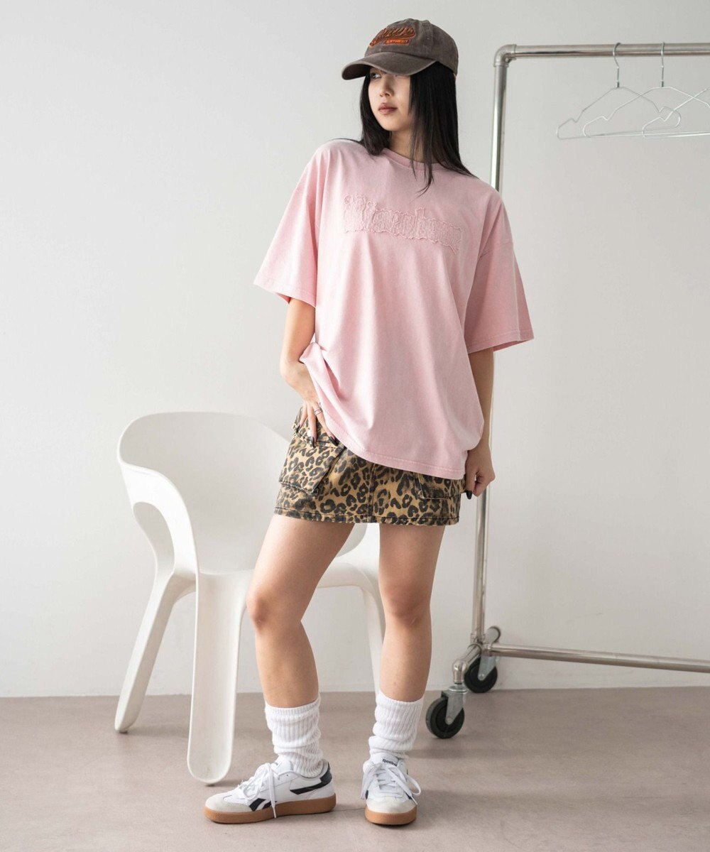 WEGO ヴィンテージウォッシュグラフィックビッグT 