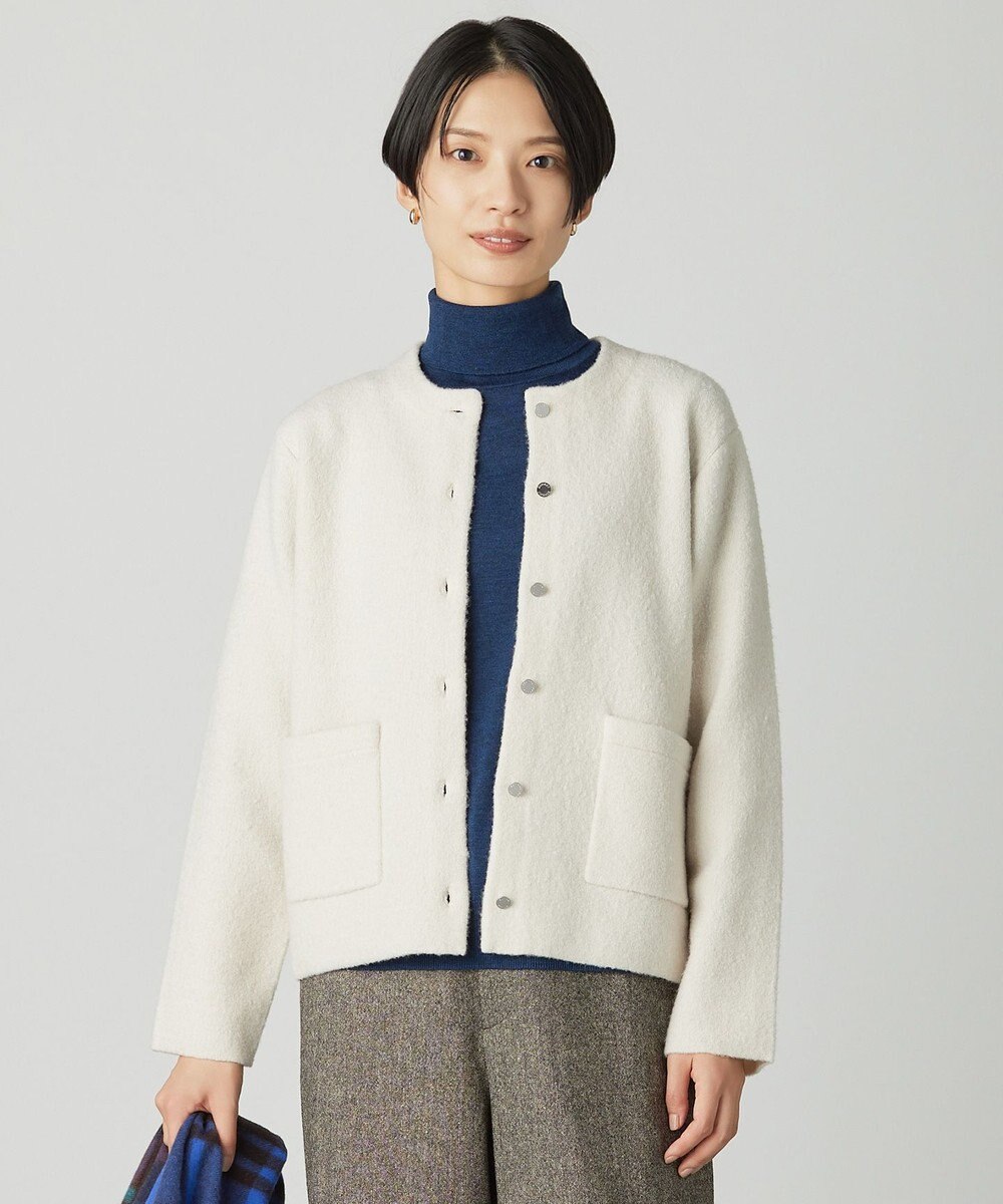 J.PRESS LADIES BOUCLE ニット アウター 