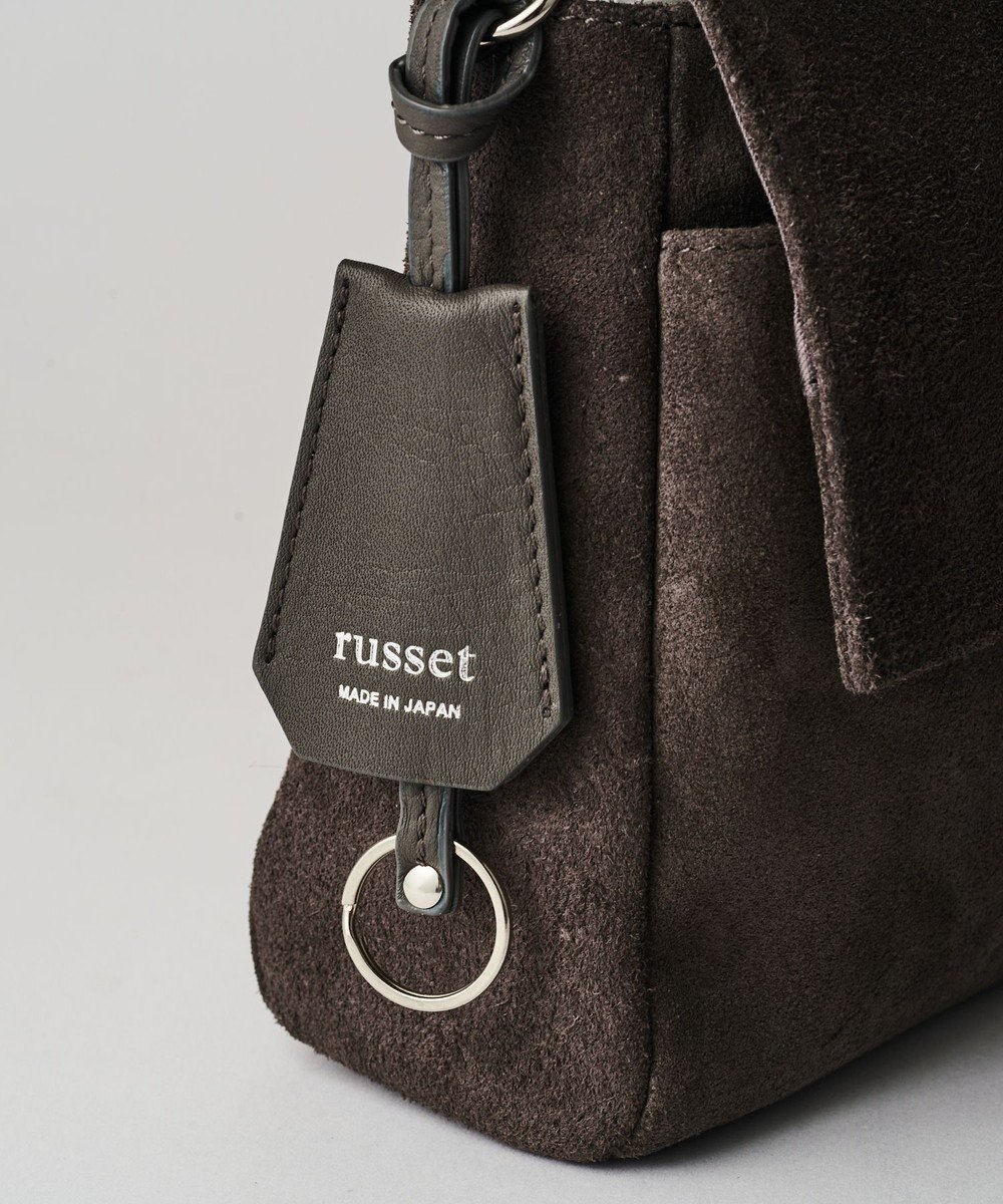 russet スエードフラップミニトートバッグ(CE-1722-WEB) 
