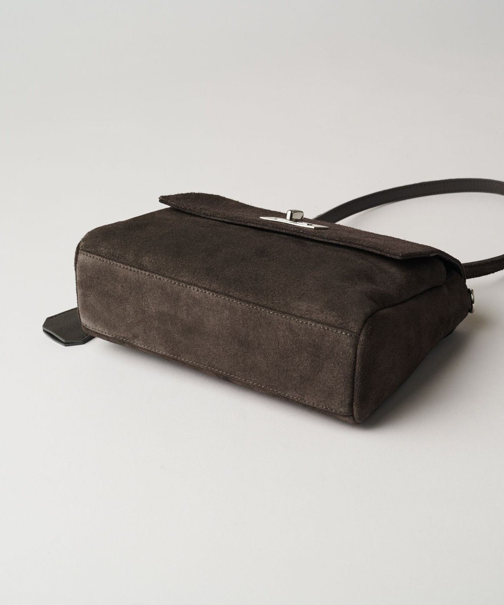 russet スエードフラップミニトートバッグ(CE-1722-WEB) 