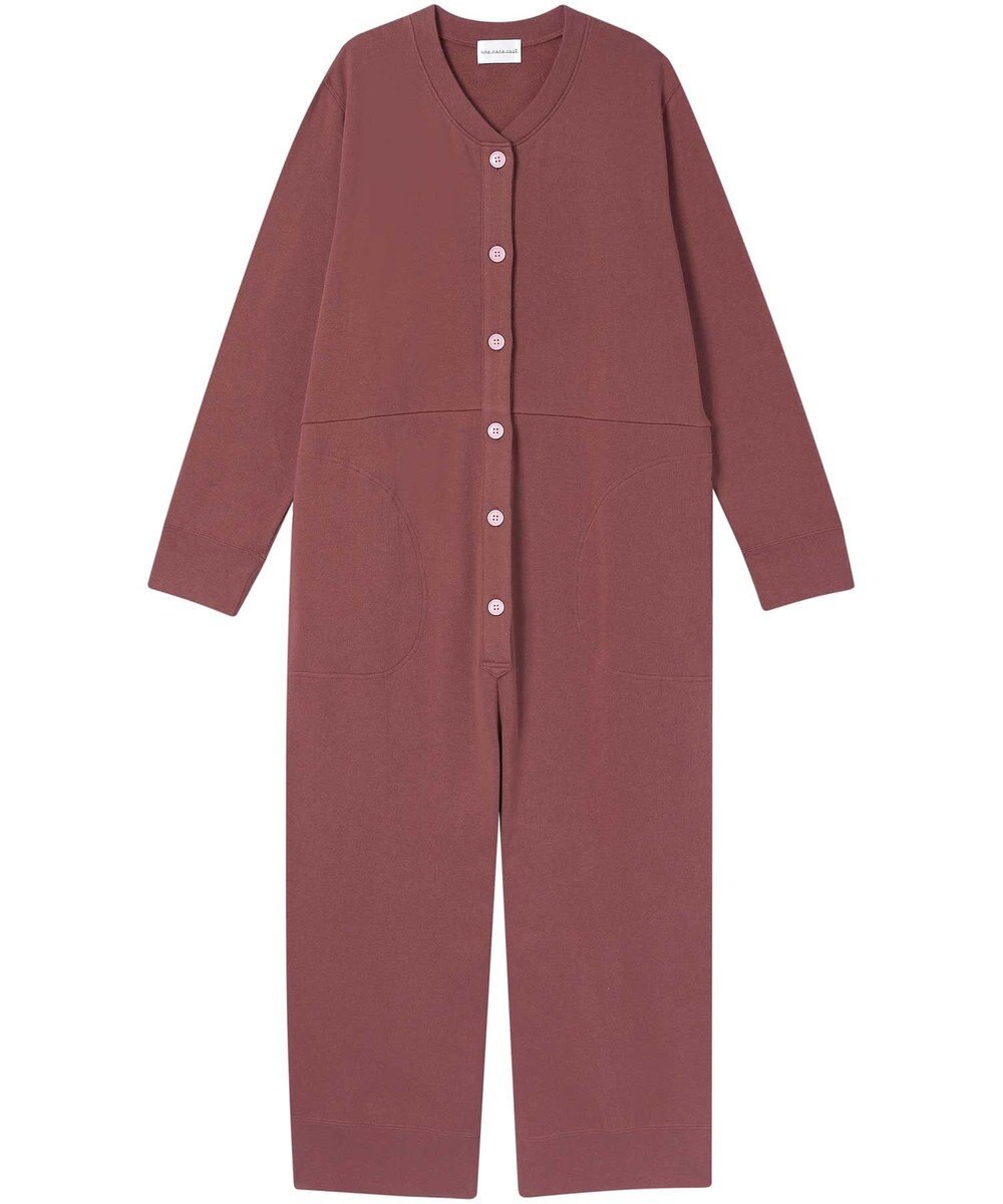 une nana cool 【綿混】裏起毛オールインワンパジャマ 