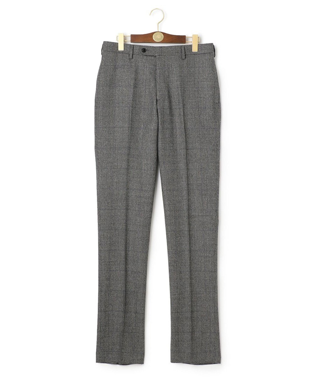 J.PRESS MEN 【TREATMENT WOOLストレッチ】グレナカートチェック スラックス 