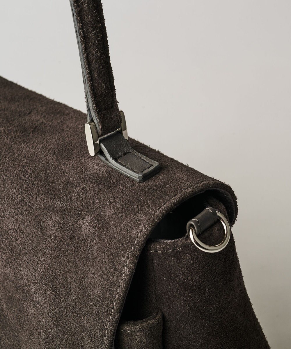 russet スエードフラップミニトートバッグ(CE-1722-WEB) 