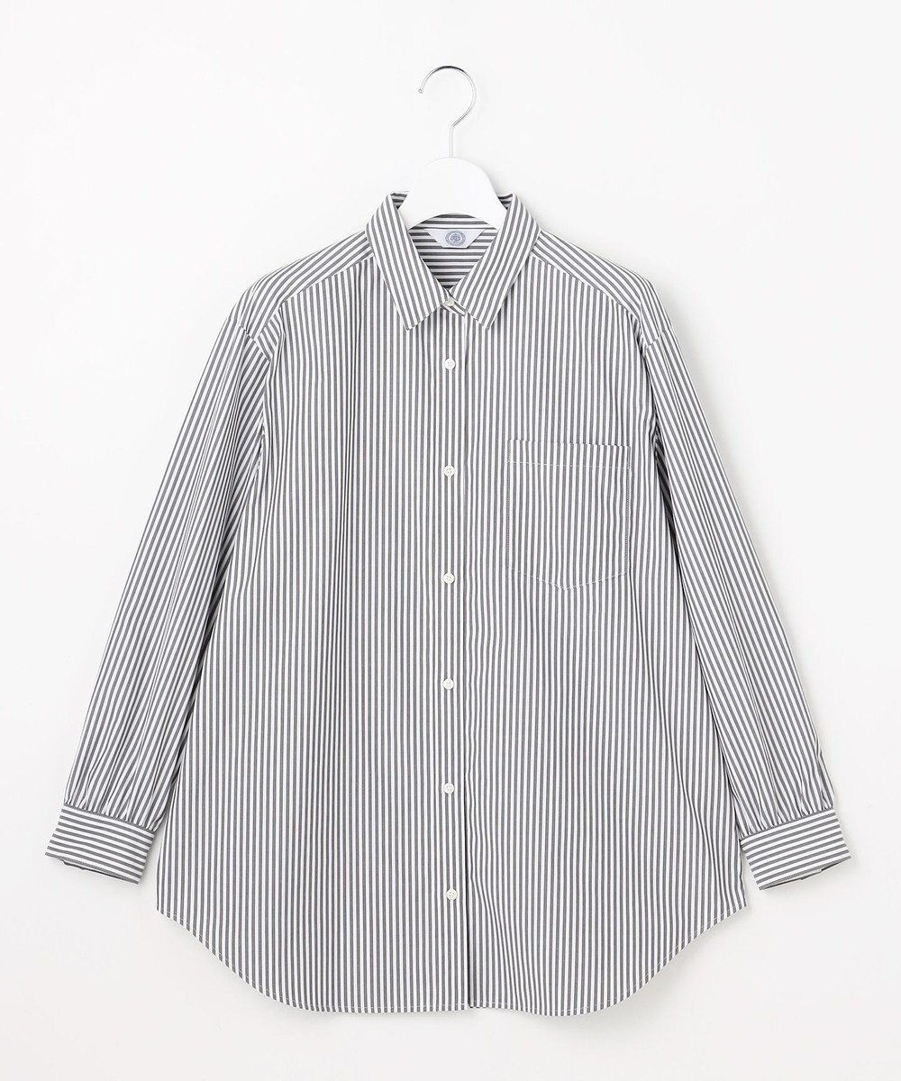 J.PRESS LADIES S エステネージュストライプ シャツ ブラウス 