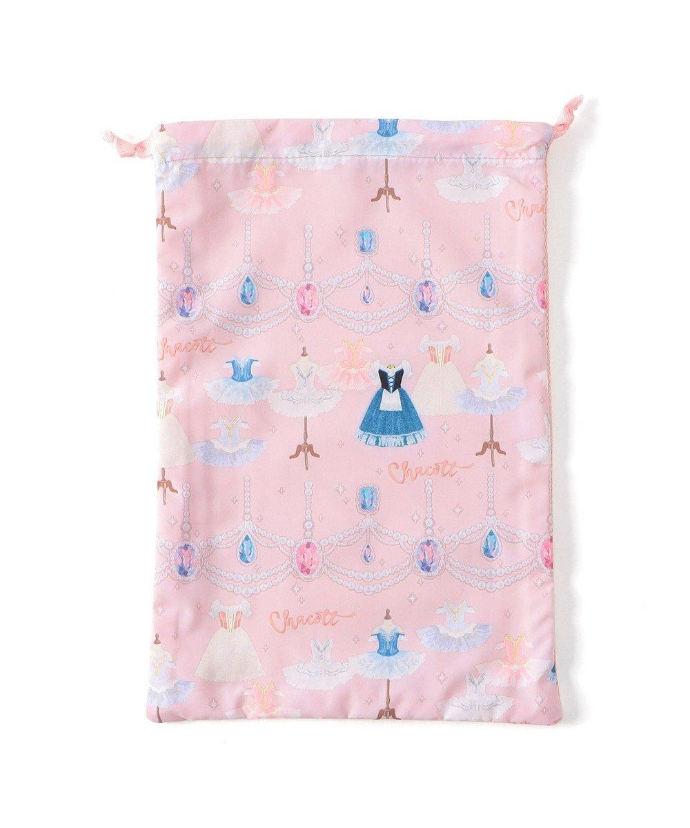 Chacott ジュエルチュチュ半メッシュ巾着M 