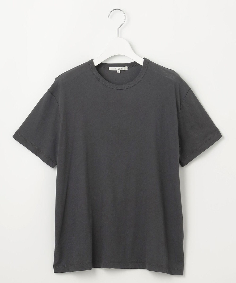 23区 【SLOW/WEB限定】シアーツイストシングルジャージー Tシャツ 