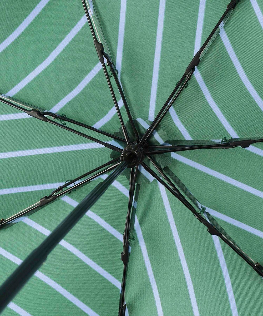 MOONBAT POLO RALPH LAUREN 折りたたみ傘 ボーダーストライプ POLO BEAR 